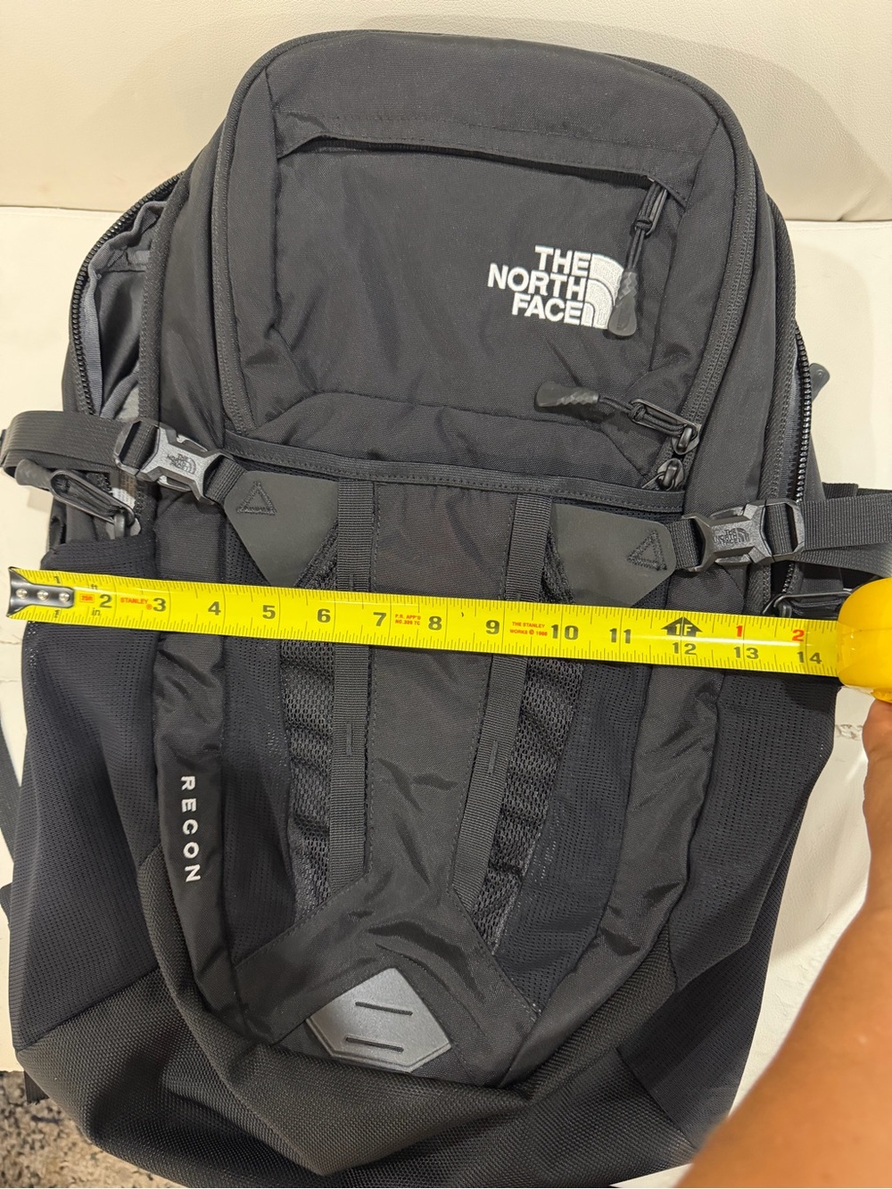 The North Face Recon Backpack Black 30L ,15  Laptop School Travel Hiking Bag NWT - Picture 11 of 16
